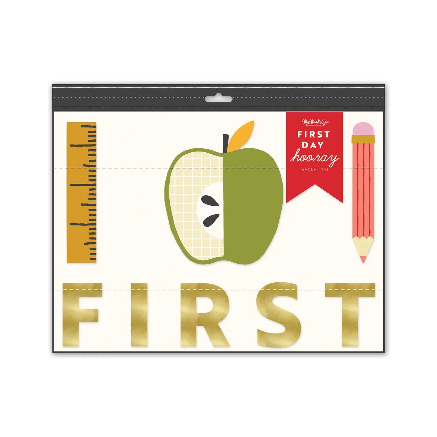 First Day Hooray Banner Set