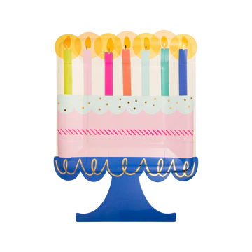 Birthday Cake Plate