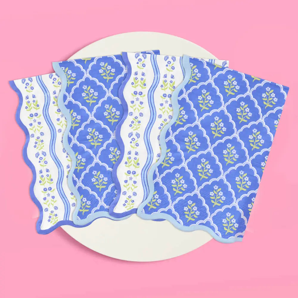 Blue & White Coastal Napkins