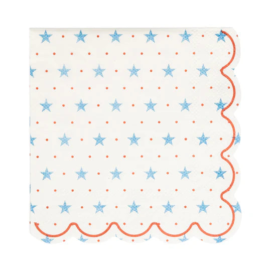 Hamptons Petite Stars Cocktail Paper Napkins