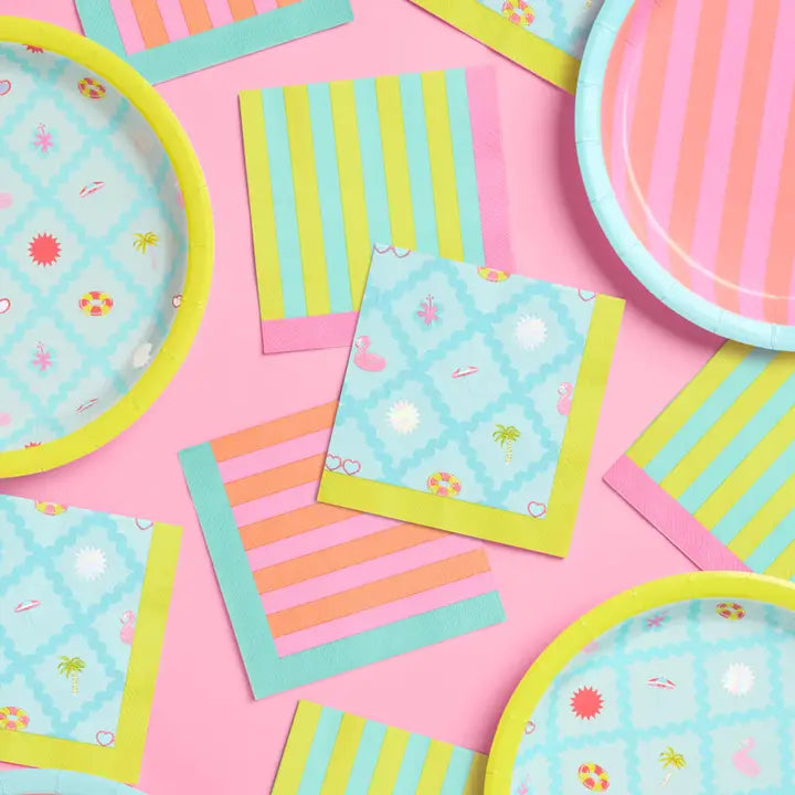 Pool Party Plates
