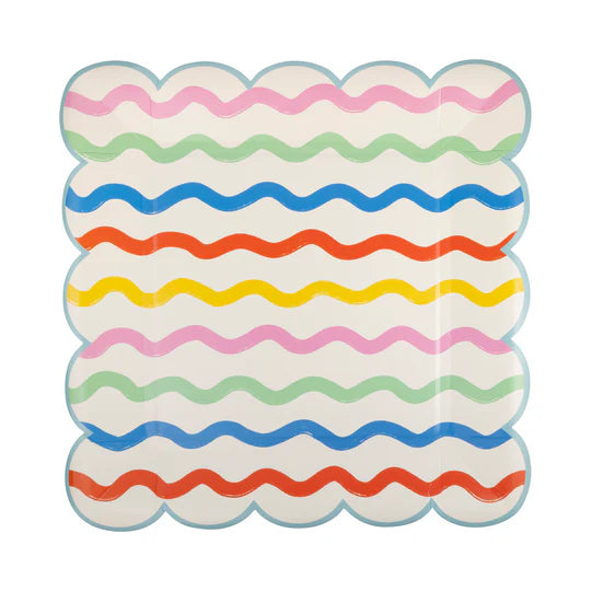 Ric Rac Stripe Plate