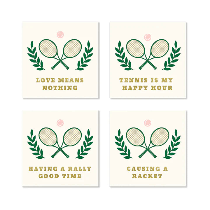 Tennis Sayings Napkin Set
