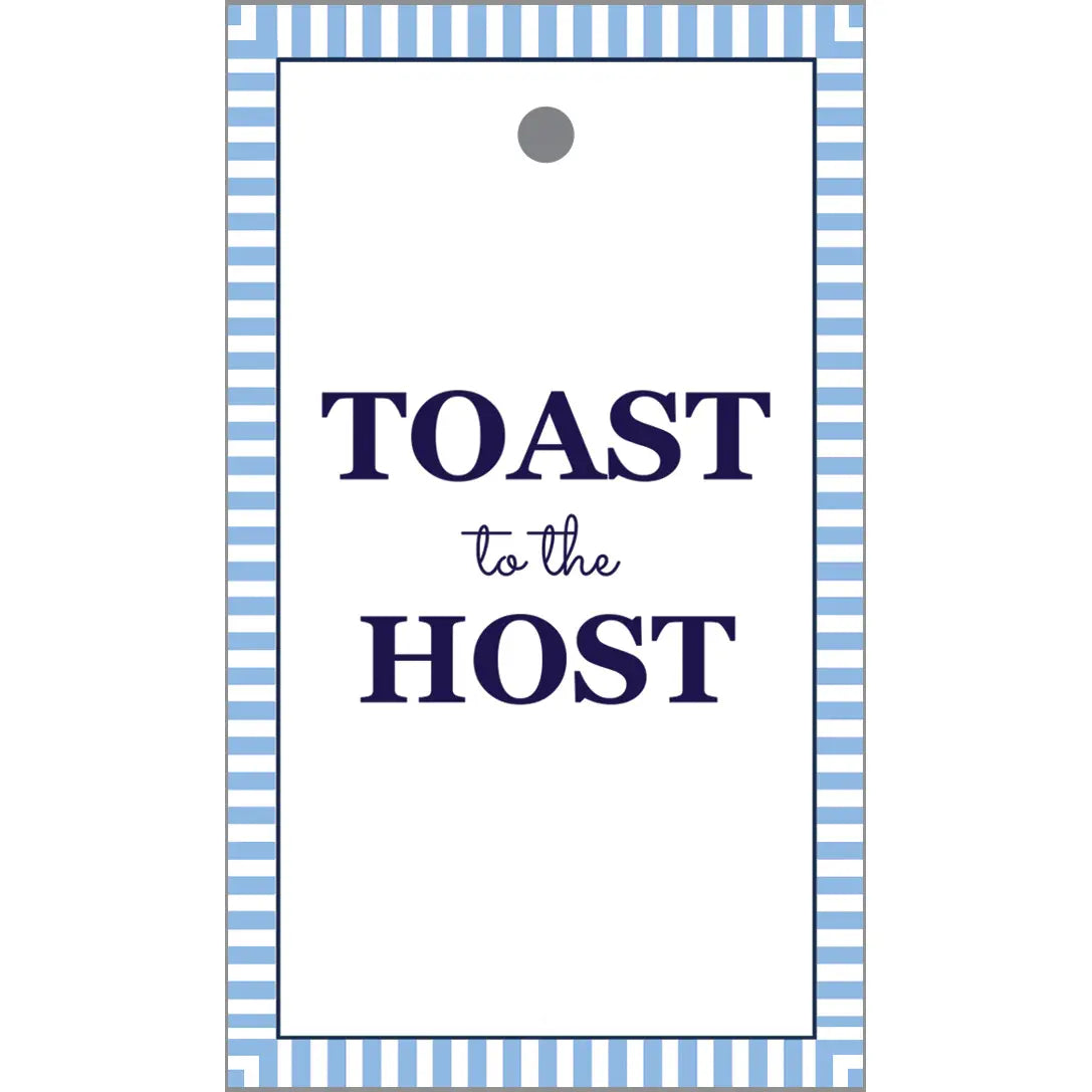 Toast to the Host Gift Tags