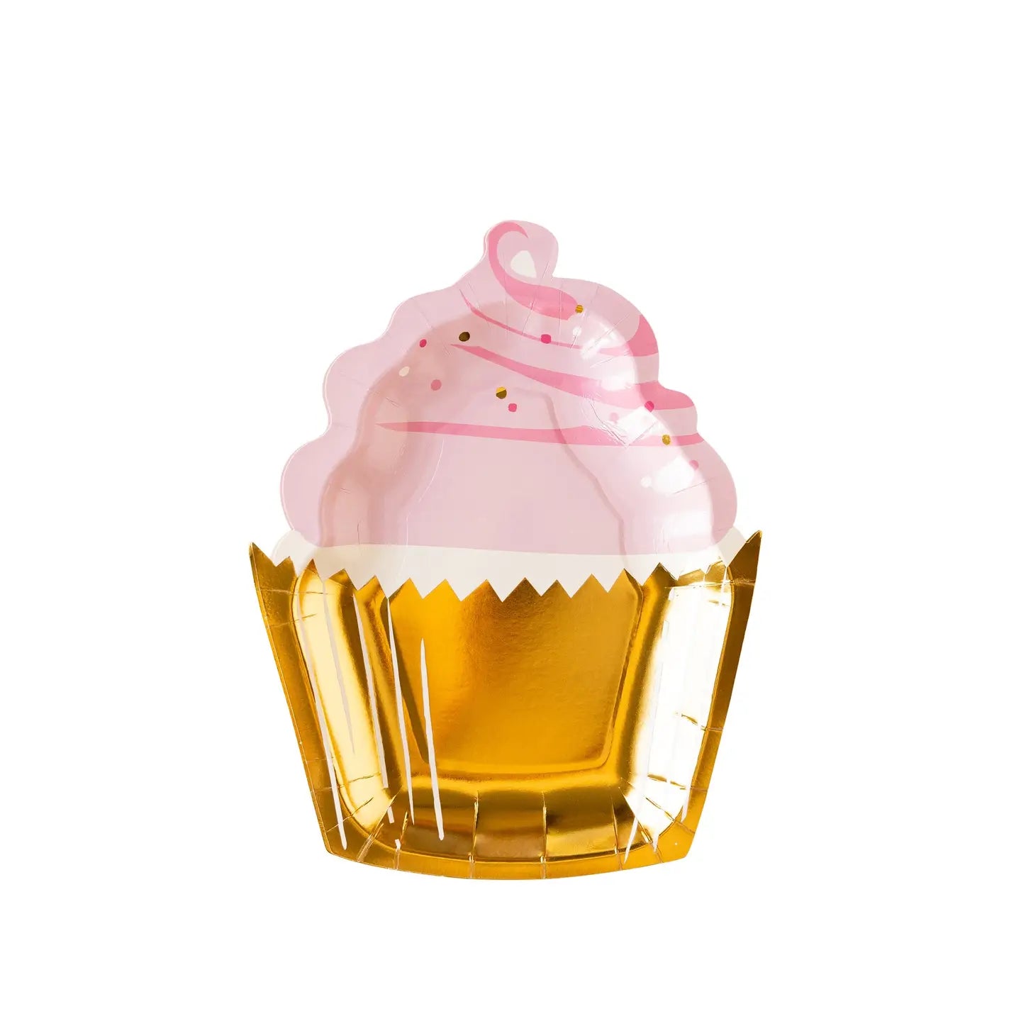 Cupcake Shaped Plate