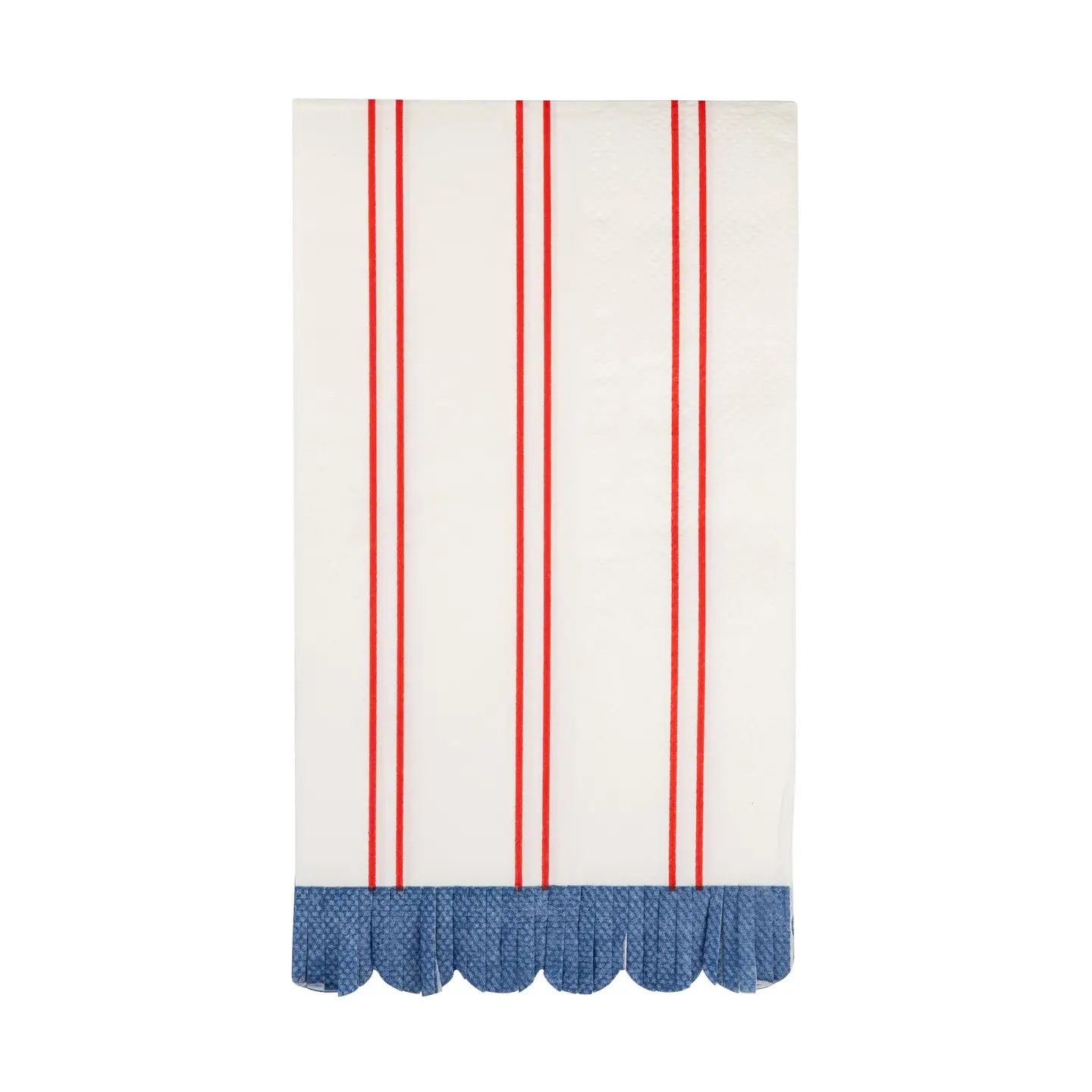 Hamptons Red Striped Dinner Napkin