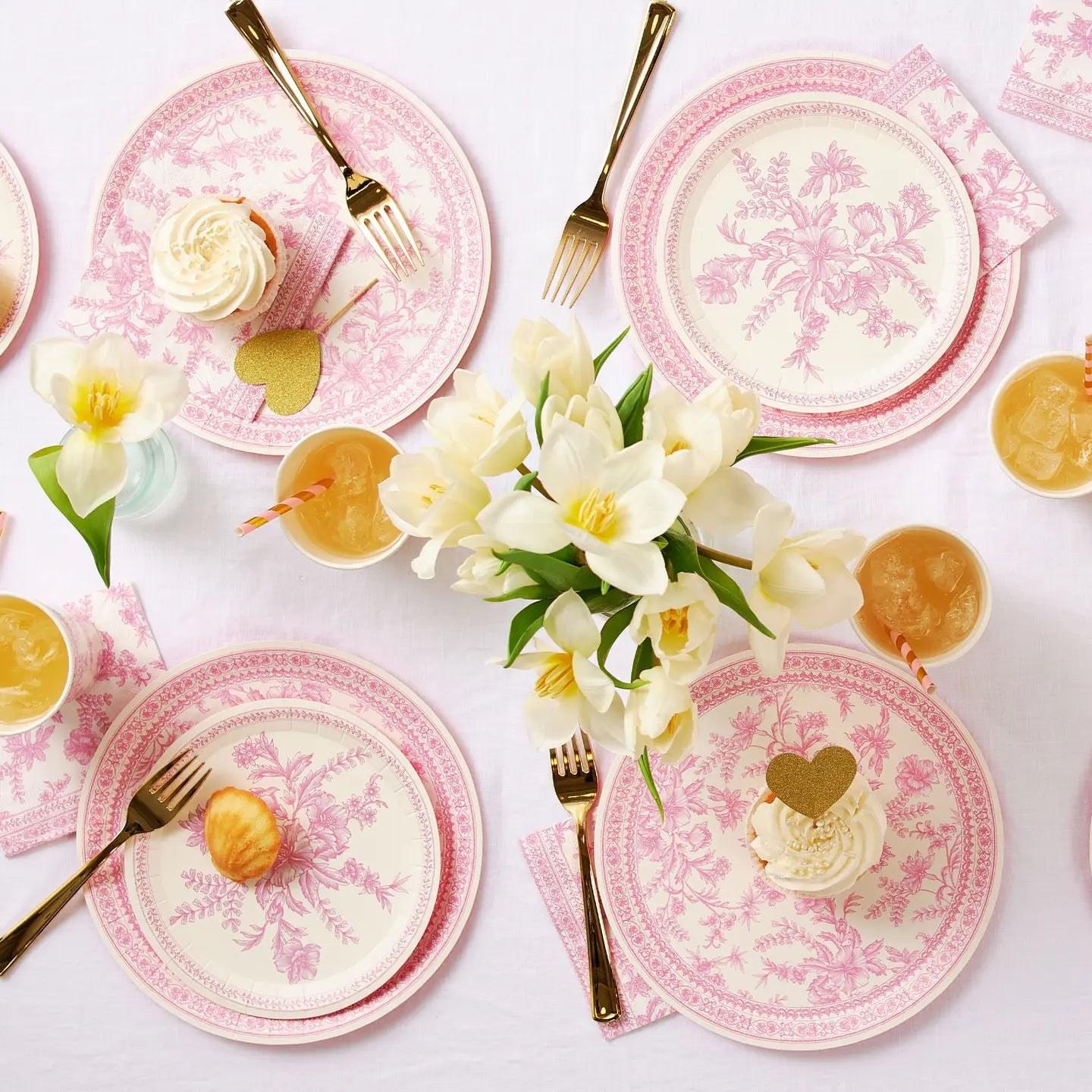 Perfectly Pink Toile
