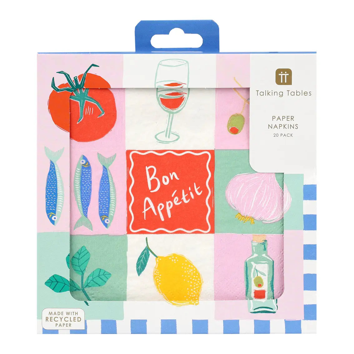 Bon Appetite Recycled Paper Napkins