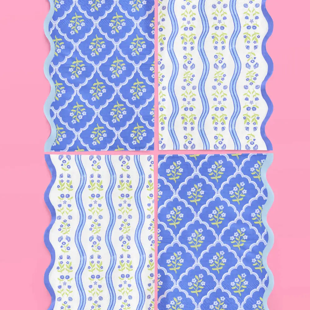 Blue & White Coastal Napkins
