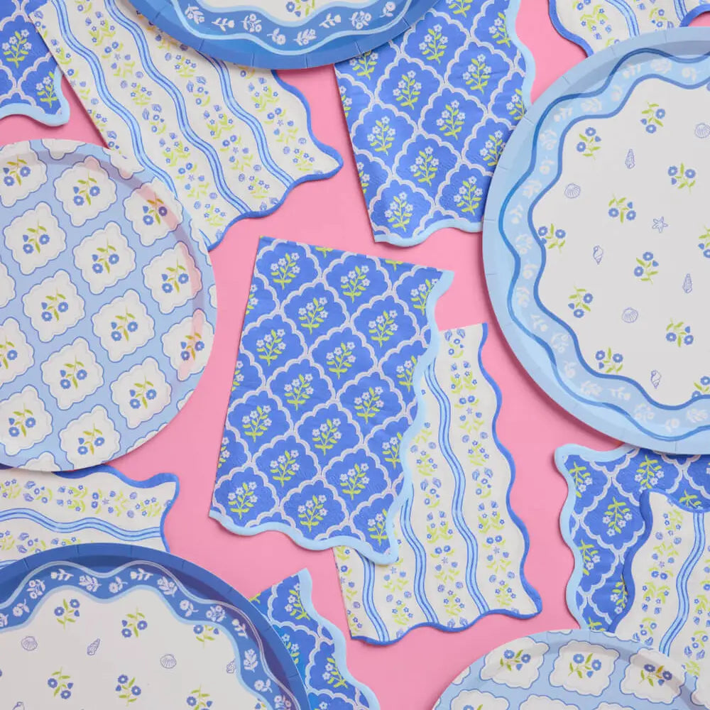 Blue & White Coastal Napkins