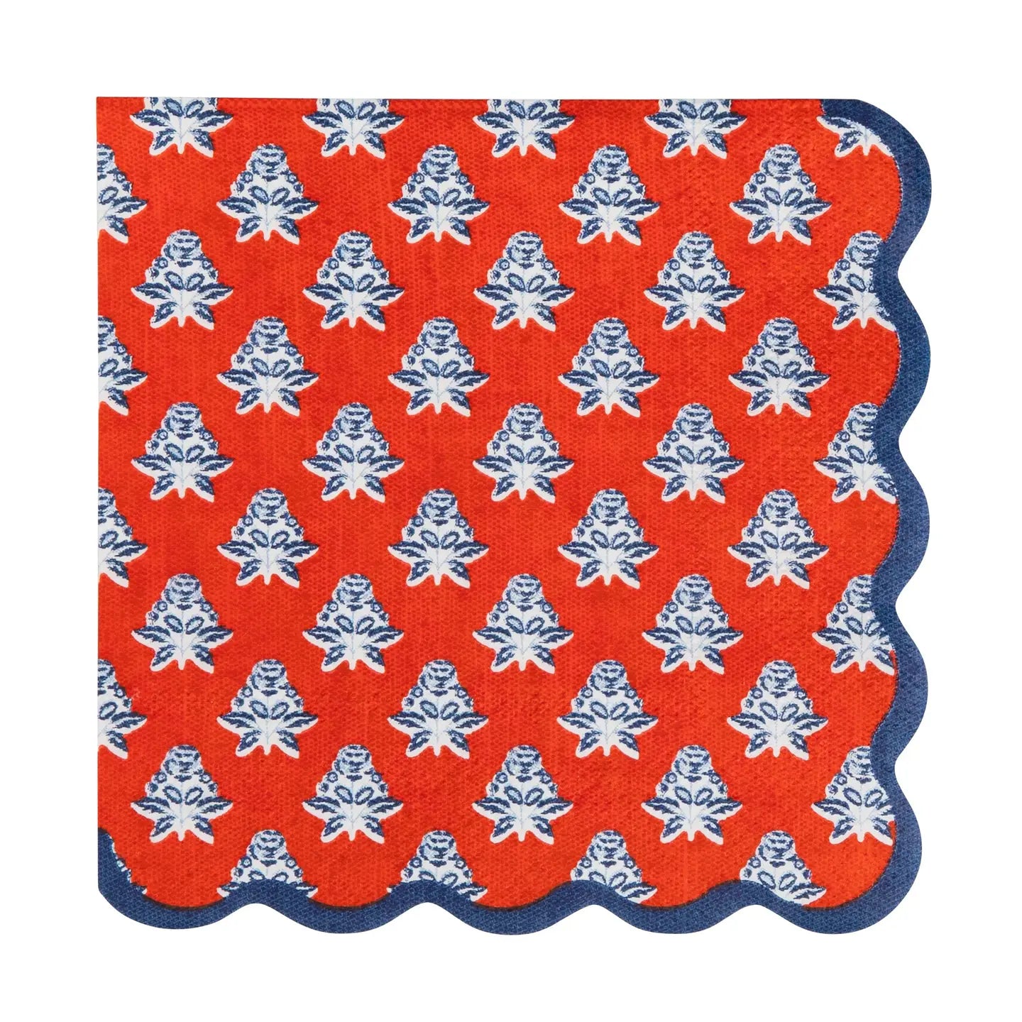 Hamptons Floral Cocktail Napkin