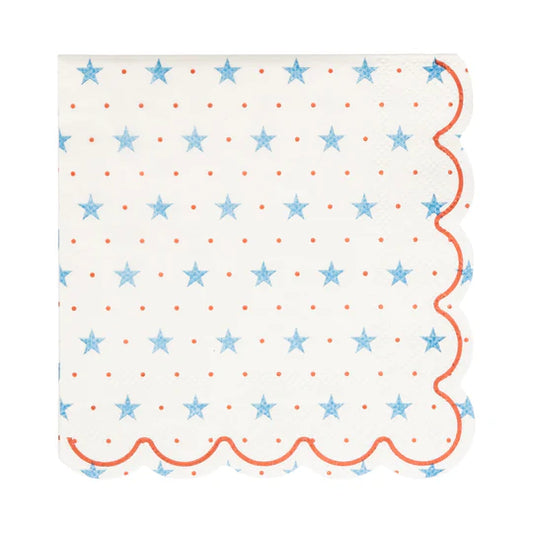 Hamptons Petite Stars Cocktail Paper Napkins