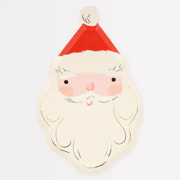 Holly Jolly Santa Plate
