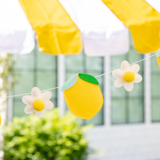 Felt Lemon Banner