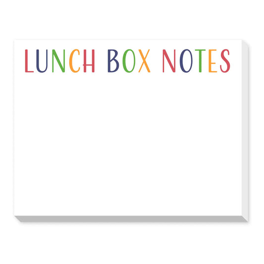 Lunch Box Notes-Bold Colors