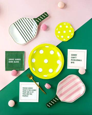 Pickleball Shaped Cocktail Napkin