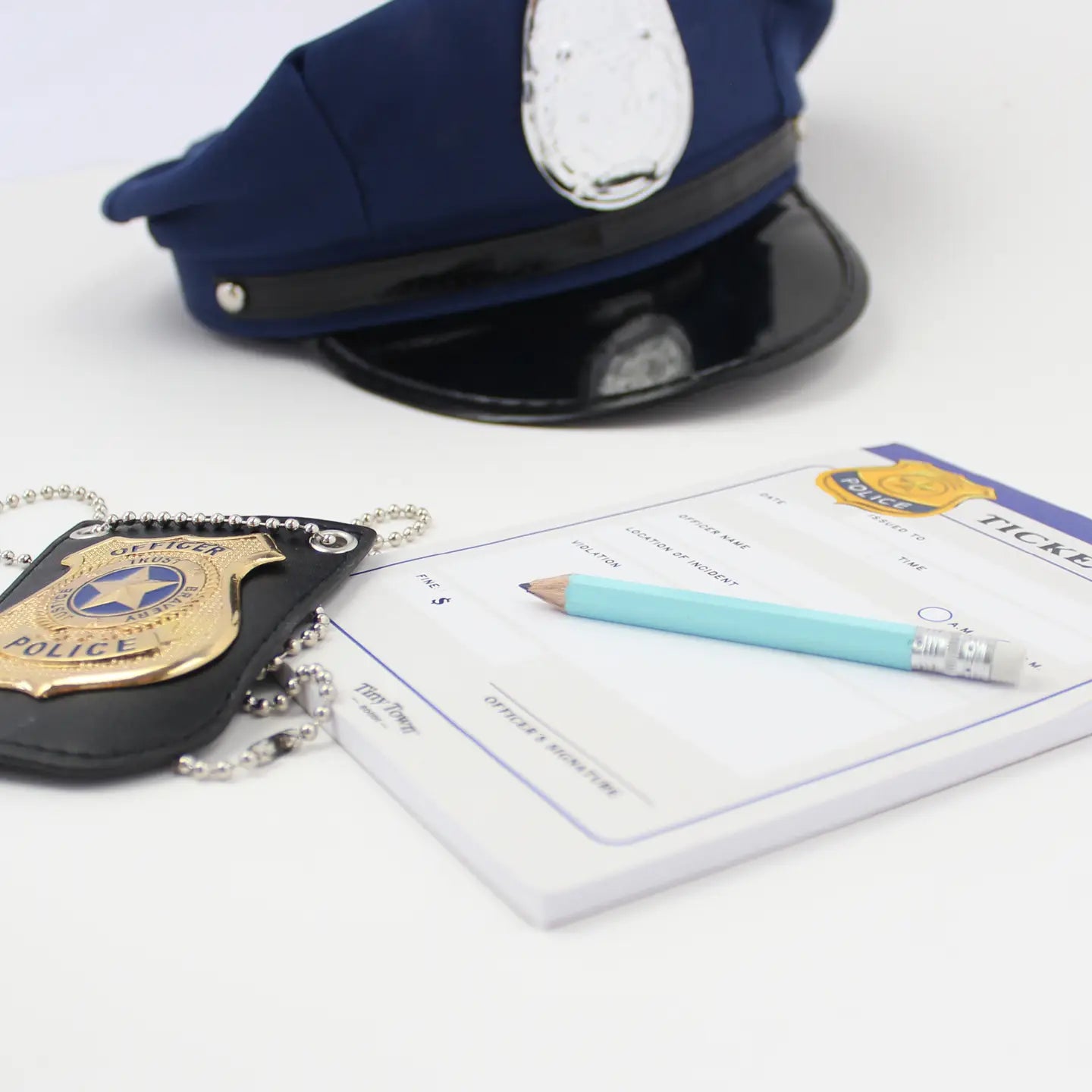 Police Ticket Activity Notepad