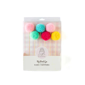 Pom Pom Cake Topper