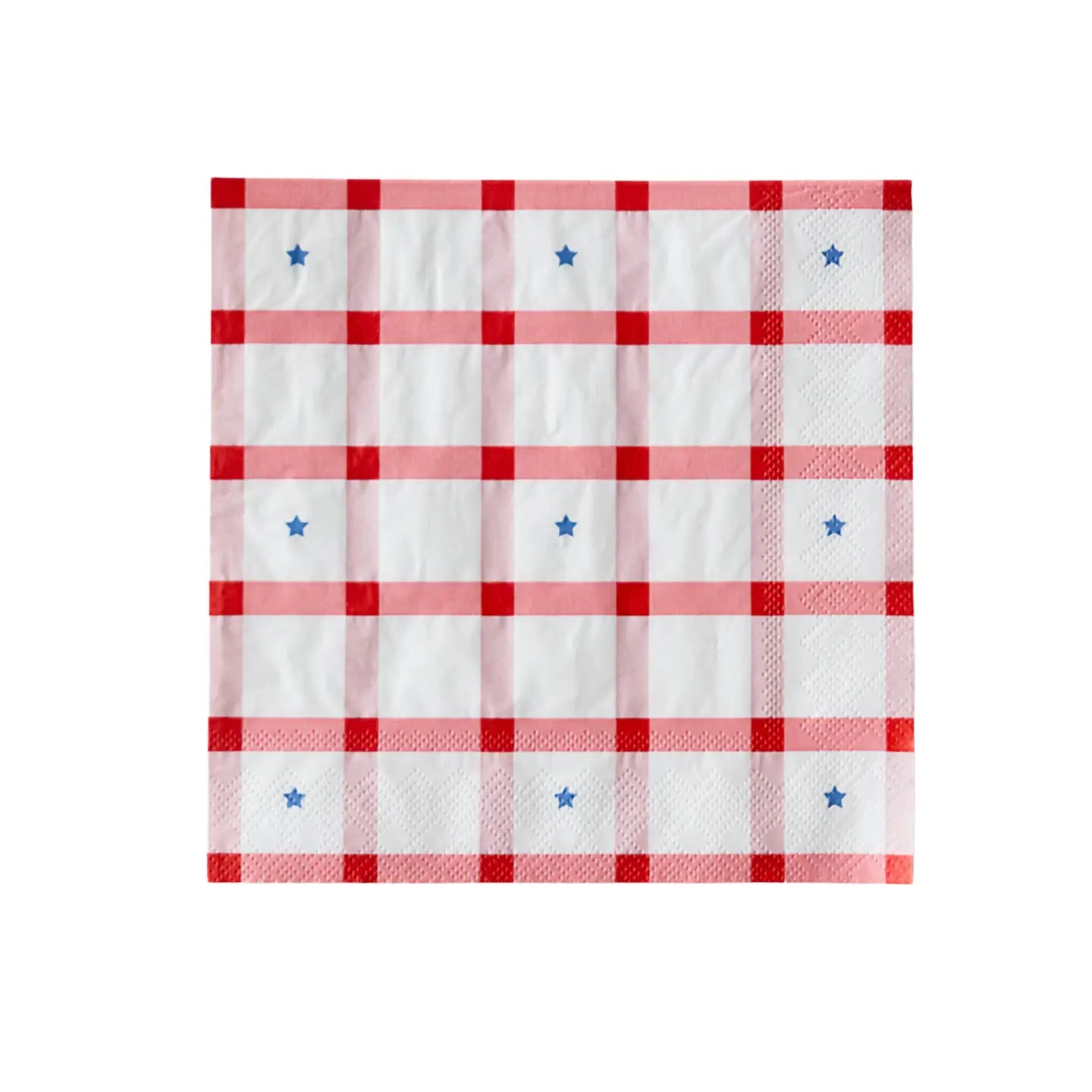 Red Gingham Large Napkins