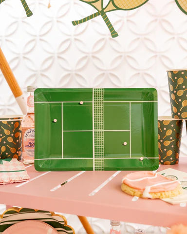 Tennis Court Plate