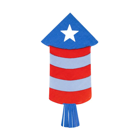 Firecracker Shaped Napkin