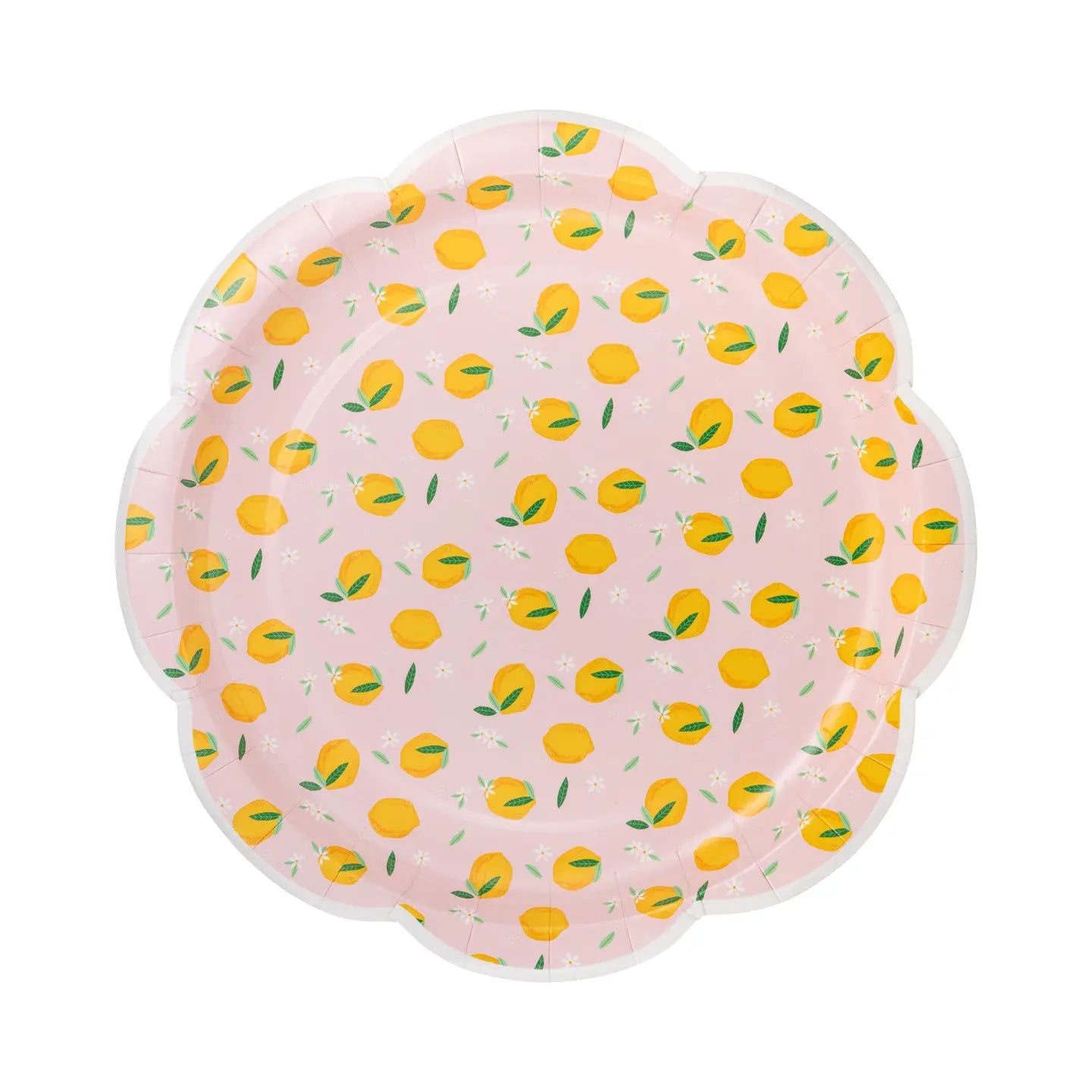 Scalloped Lemon Plate